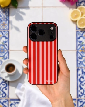 Picasee ULTIMATE CASE PowerShare für Samsung Galaxy S25+ 5G - Lines red