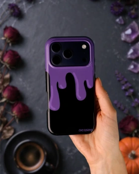 Picasee Fashion Case MagSafe für Apple iPhone 17 Pro Max - Purple spooky