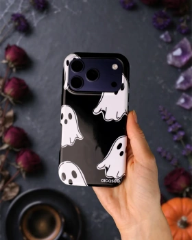 Picasee Fashion Case PowerShare pro Samsung Galaxy S25 5G - Black ghosts