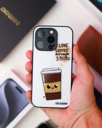 Picasee ULTIMATE CASE PowerShare für Samsung Galaxy S23 Ultra 5G - Cute coffee