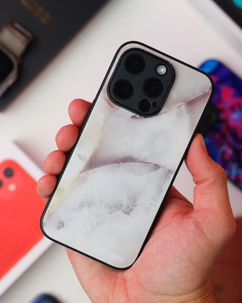 Picasee ULTIMATE CASE PowerShare für Samsung Galaxy S25 Edge 5G - Cream marble