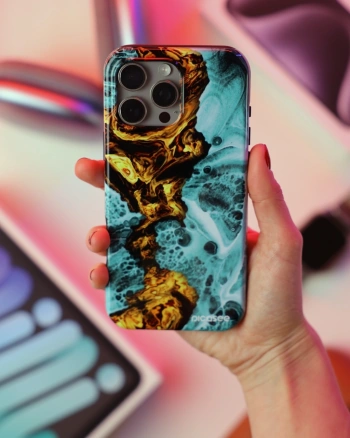 Picasee Fashion Case PowerShare pro Samsung Galaxy S24 S921B 5G - Goldsky