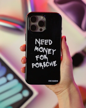 Picasee Fashion Case PowerShare pro Samsung Galaxy S24+ S926B 5G - Black Dollar