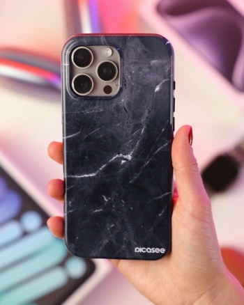 Picasee Fashion Case PowerShare pro Samsung Galaxy S26 Ultra - Black marble