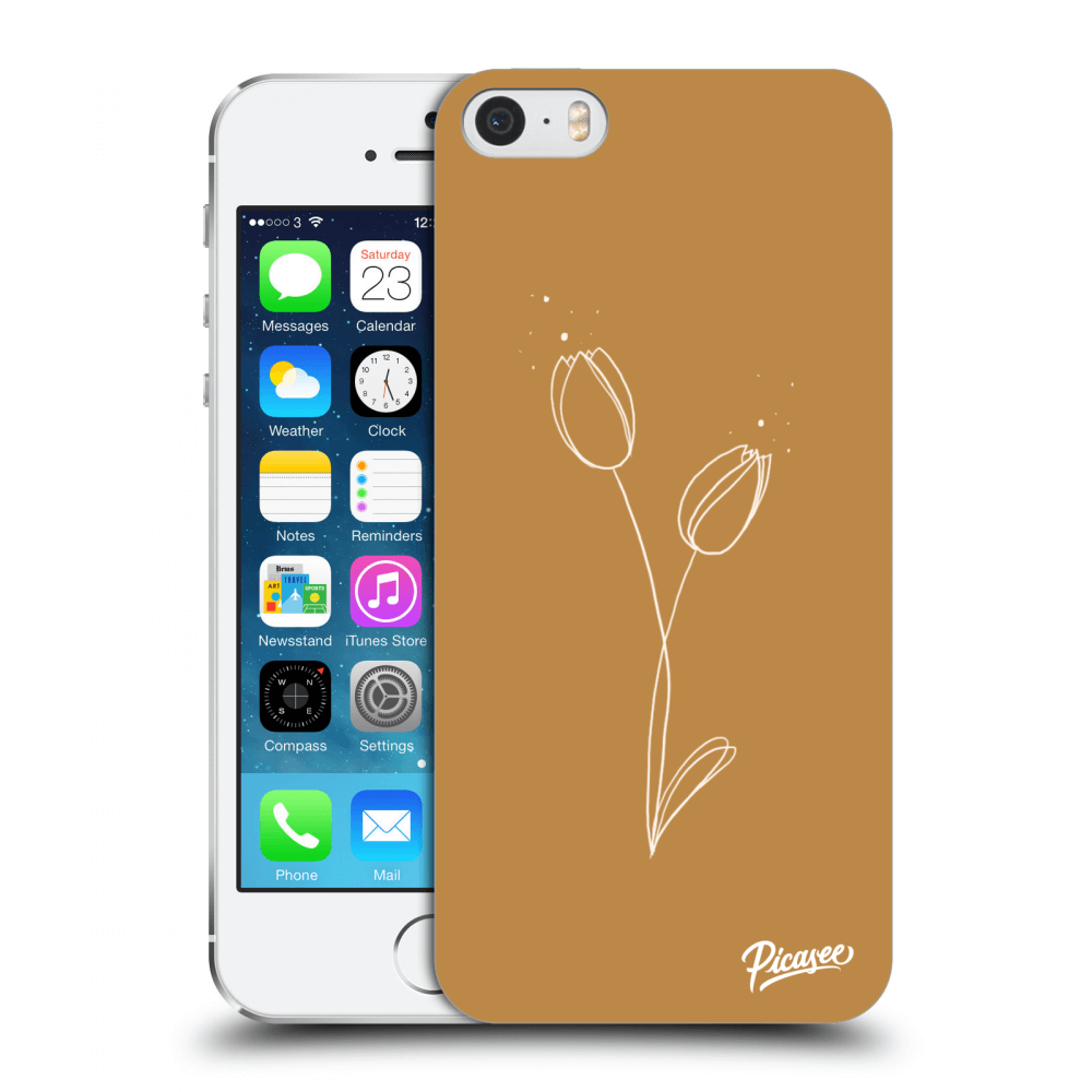 Picasee ULTIMATE CASE für Apple iPhone 5/5S/SE - Tulips