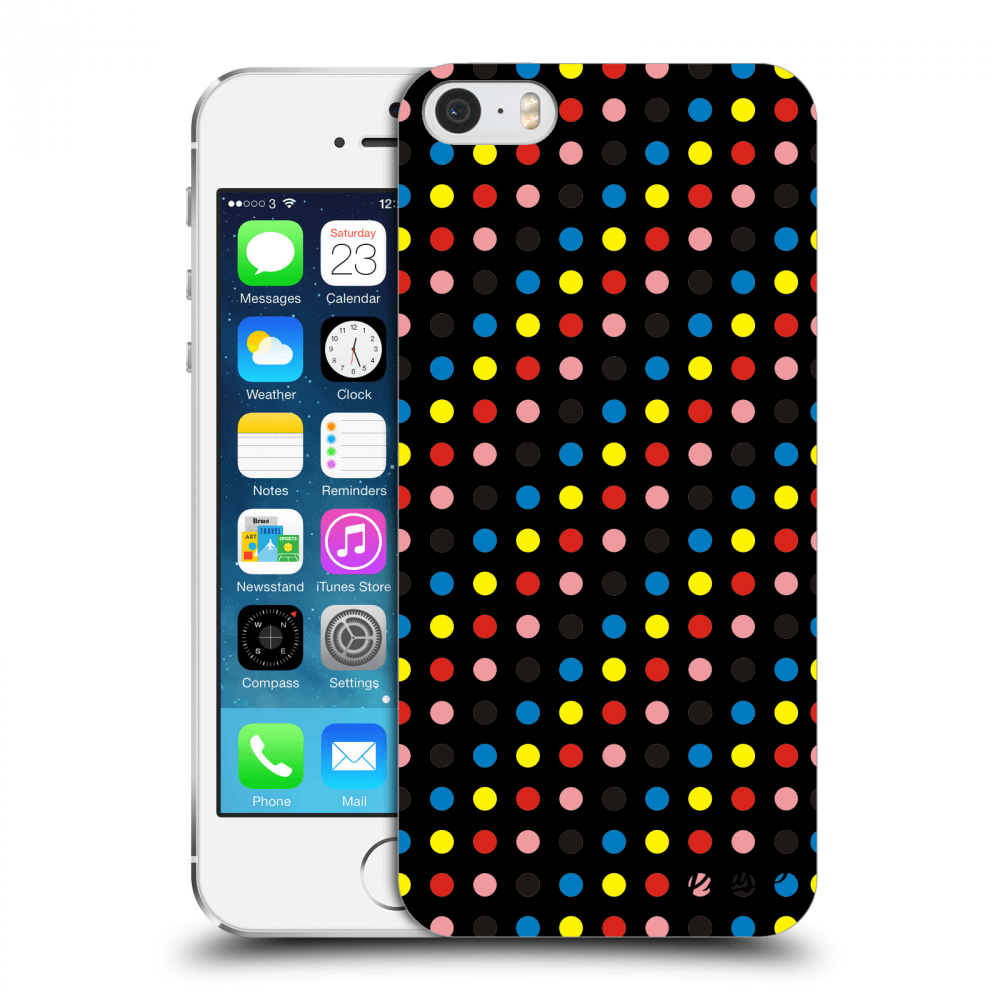 Picasee ULTIMATE CASE für Apple iPhone 5/5S/SE - Colorful dots
