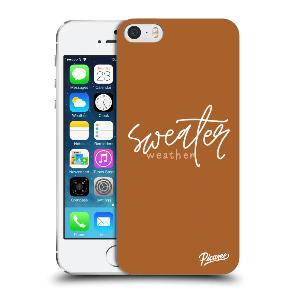 Picasee ULTIMATE CASE für Apple iPhone 5/5S/SE - Sweater weather