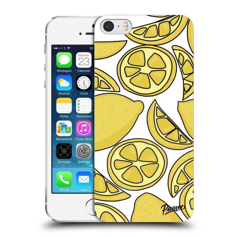 Picasee ULTIMATE CASE für Apple iPhone 5/5S/SE - Lemon