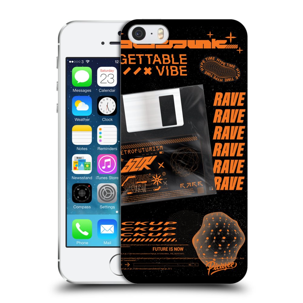 Picasee ULTIMATE CASE für Apple iPhone 5/5S/SE - RAVE