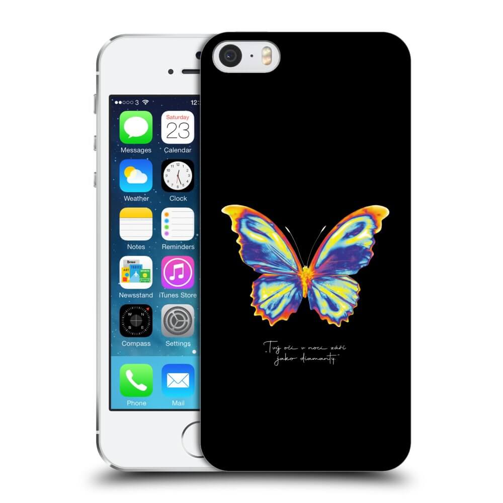 Picasee ULTIMATE CASE für Apple iPhone 5/5S/SE - Diamanty Black