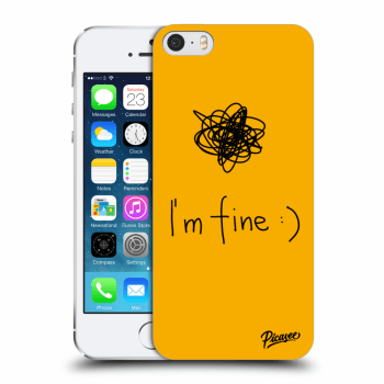 Hülle für Apple iPhone 5/5S/SE - I am fine