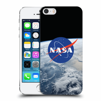 Picasee Apple iPhone 5/5S/SE Hülle - Transparentes Silikon - Nasa Earth