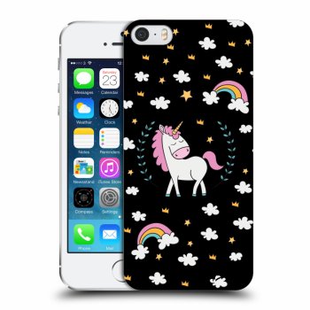 Hülle für Apple iPhone 5/5S/SE - Unicorn star heaven