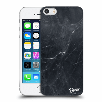 Hülle für Apple iPhone 5/5S/SE - Black marble