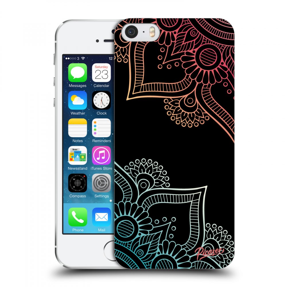 Picasee ULTIMATE CASE für Apple iPhone 5/5S/SE - Flowers pattern