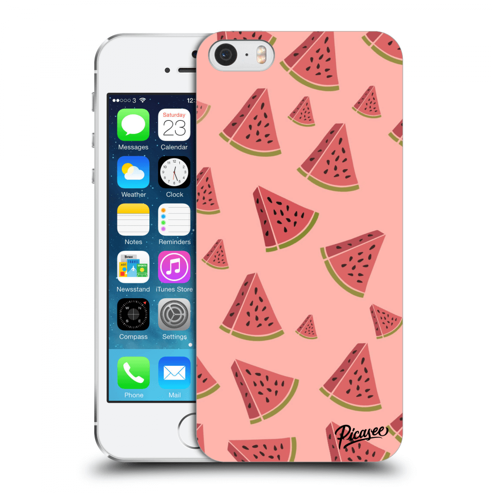 Picasee ULTIMATE CASE für Apple iPhone 5/5S/SE - Watermelon