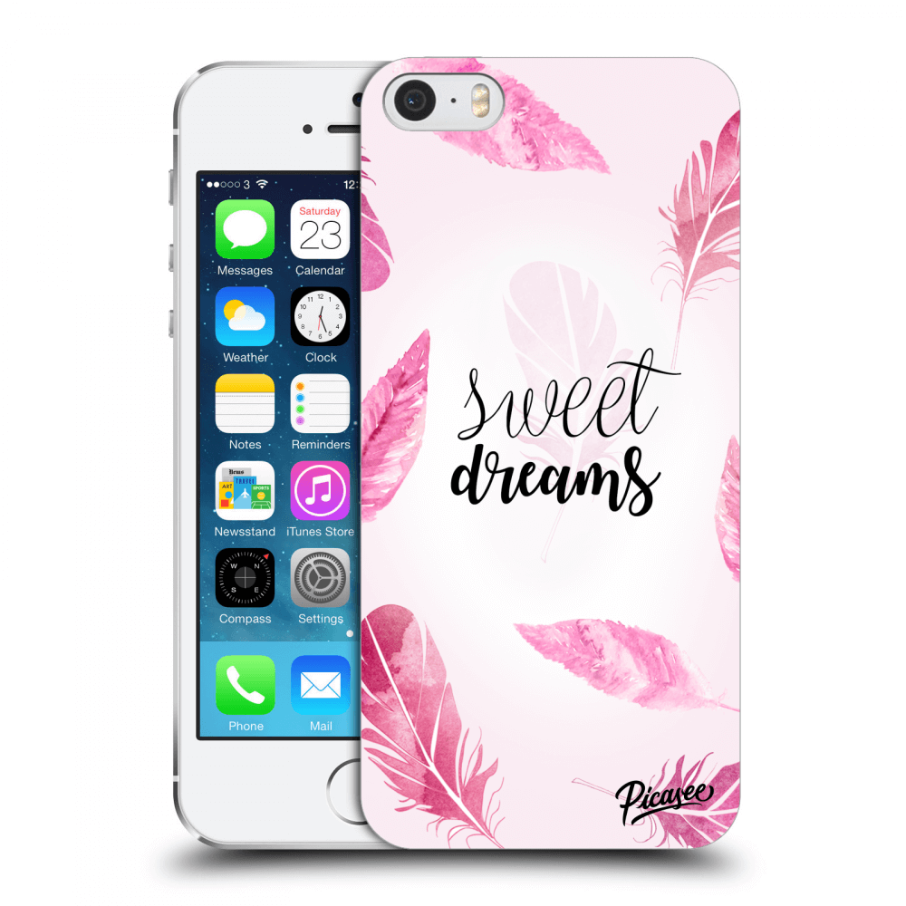 Picasee Apple iPhone 5/5S/SE Hülle - Transparentes Silikon - Sweet dreams