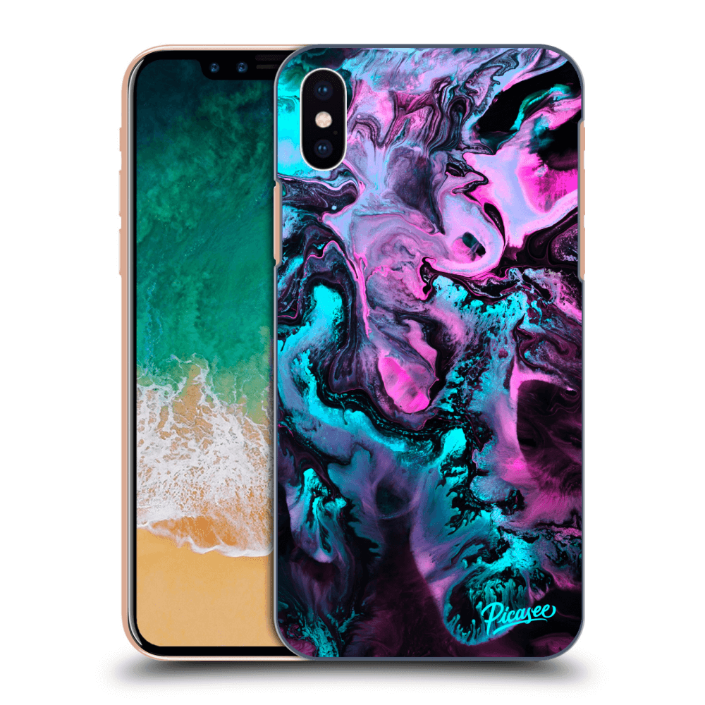 Picasee Apple iPhone X/XS Hülle - Transparentes Silikon - Lean