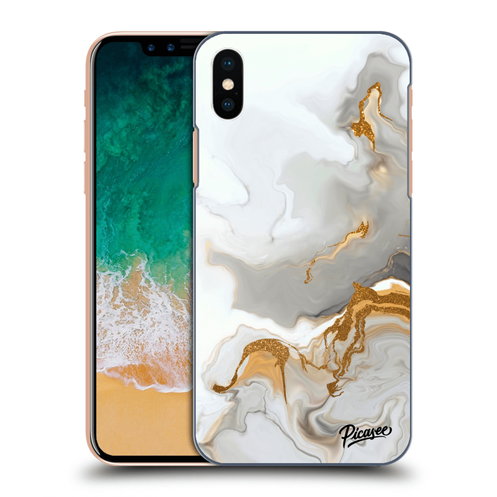 Picasee Apple iPhone X/XS Hülle - Transparentes Silikon - Her