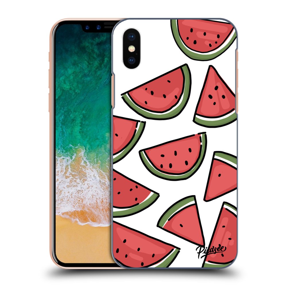 Picasee ULTIMATE CASE für Apple iPhone X/XS - Melone