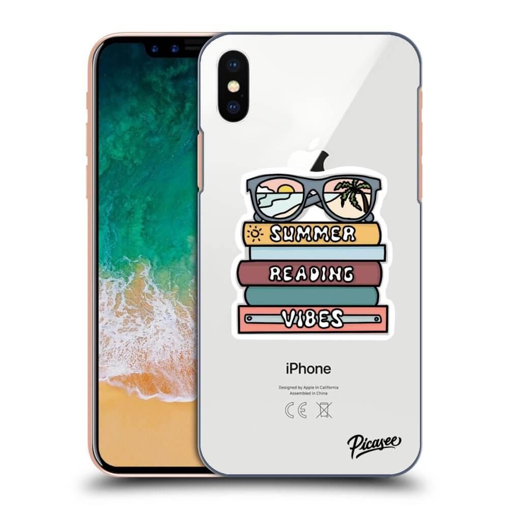 Picasee ULTIMATE CASE für Apple iPhone X/XS - Summer reading vibes