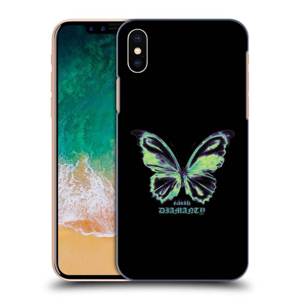 Picasee ULTIMATE CASE für Apple iPhone X/XS - Diamanty Blue