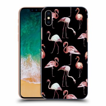 Picasee ULTIMATE CASE für Apple iPhone X/XS - Flamingos
