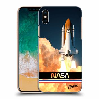 Hülle für Apple iPhone X/XS - Space Shuttle