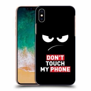 Picasee ULTIMATE CASE für Apple iPhone X/XS - Angry Eyes - Transparent