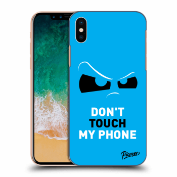 Picasee ULTIMATE CASE für Apple iPhone X/XS - Cloudy Eye - Blue