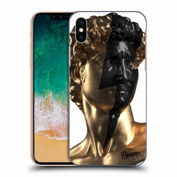 Hülle für Apple iPhone X/XS - Wildfire - Gold