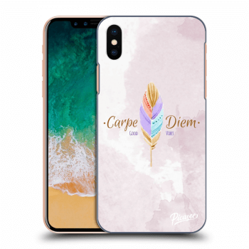 Hülle für Apple iPhone X/XS - Carpe Diem