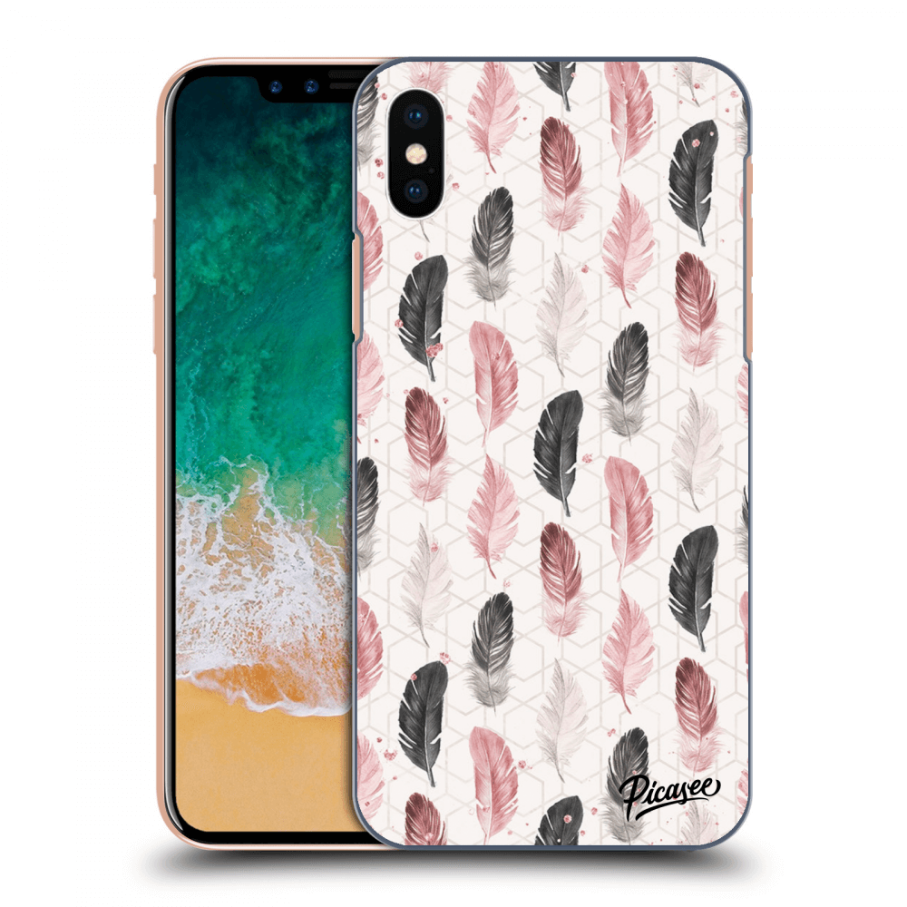Picasee ULTIMATE CASE für Apple iPhone X/XS - Feather 2