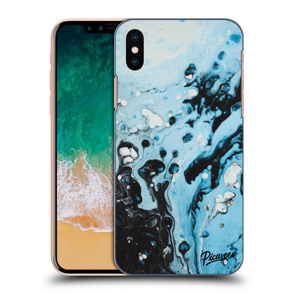 Picasee ULTIMATE CASE für Apple iPhone X/XS - Organic blue