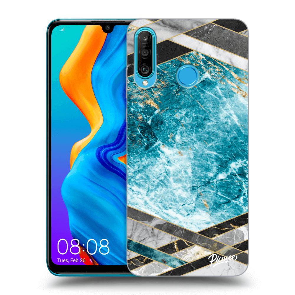 Picasee ULTIMATE CASE für Huawei P30 Lite - Blue geometry