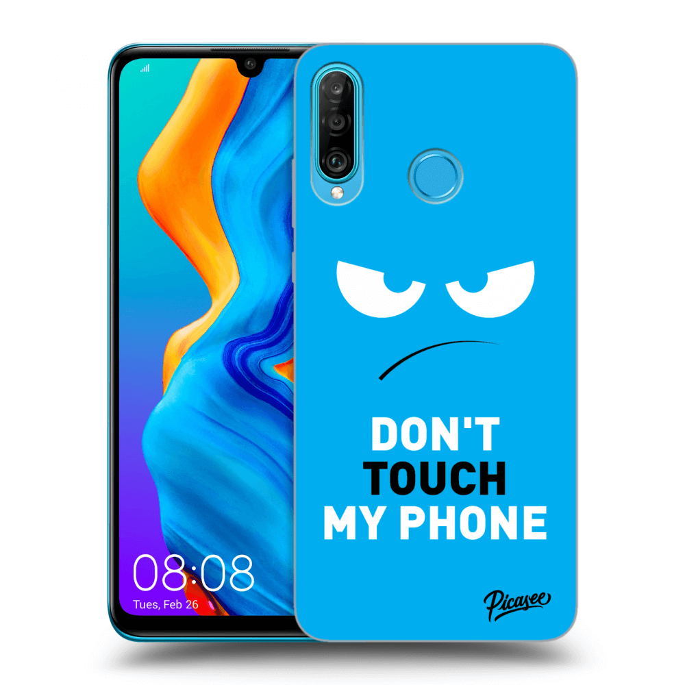 Picasee ULTIMATE CASE für Huawei P30 Lite - Angry Eyes - Blue