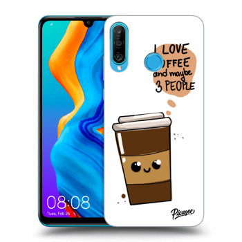 Hülle für Huawei P30 Lite - Cute coffee