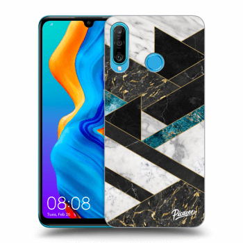 Hülle für Huawei P30 Lite - Dark geometry