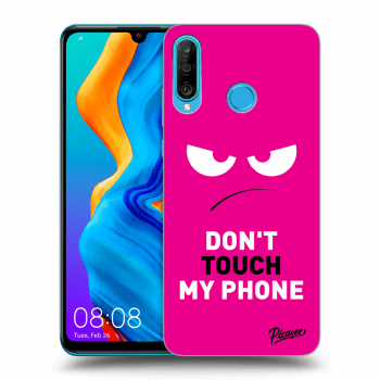 Picasee ULTIMATE CASE für Huawei P30 Lite - Angry Eyes - Pink