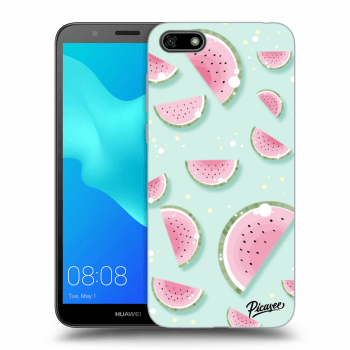 Picasee Huawei Y5 2018 Hülle - Schwarzes Silikon - Watermelon 2