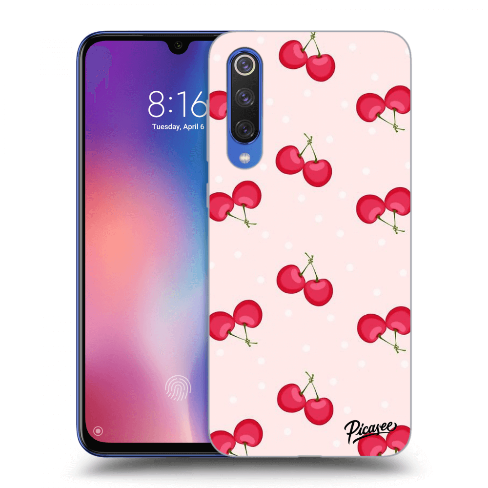 Picasee Xiaomi Mi 9 SE Hülle - Transparentes Silikon - Cherries