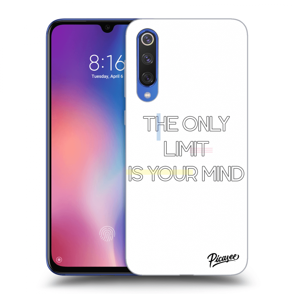 Picasee Xiaomi Mi 9 SE Hülle - Transparentes Silikon - The only limit is your mind
