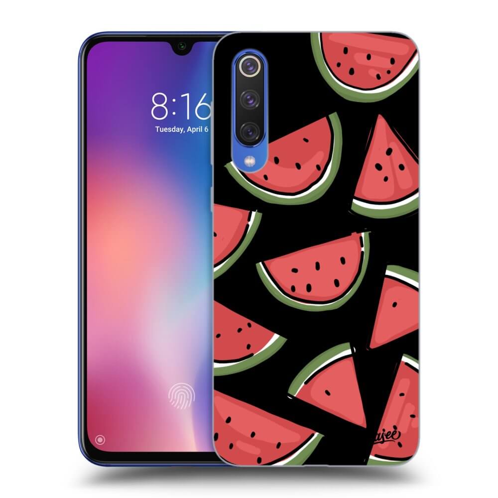 Picasee Xiaomi Mi 9 SE Hülle - Schwarzes Silikon - Melone