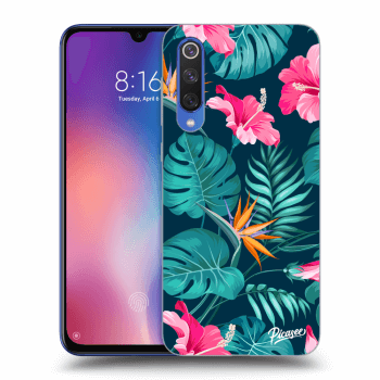 Hülle für Xiaomi Mi 9 SE - Pink Monstera