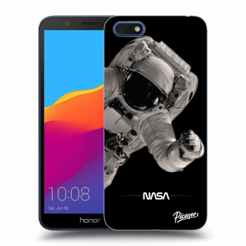 Picasee Honor 7S Hülle - Schwarzes Silikon - Astronaut Big