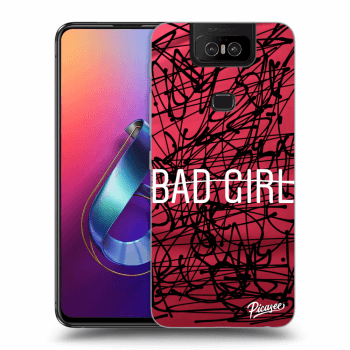 Picasee Asus Zenfone 6 ZS630KL Hülle - Transparentes Silikon - Bad girl