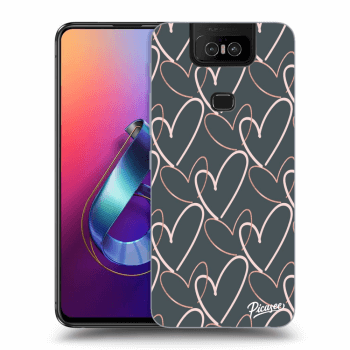 Picasee Asus Zenfone 6 ZS630KL Hülle - Transparentes Silikon - Lots of love