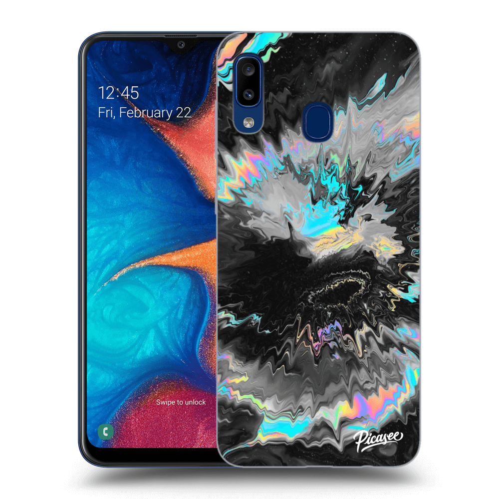 Picasee Samsung Galaxy A20e A202F Hülle - Schwarzes Silikon - Magnetic