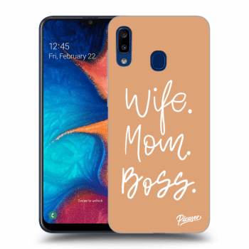 Hülle für Samsung Galaxy A20e A202F - Boss Mama