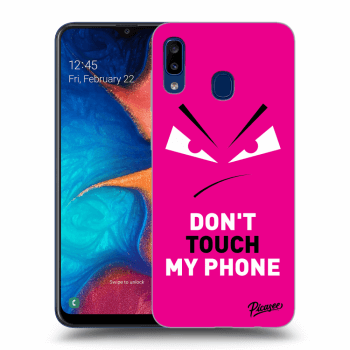 Hülle für Samsung Galaxy A20e A202F - Evil Eye - Pink